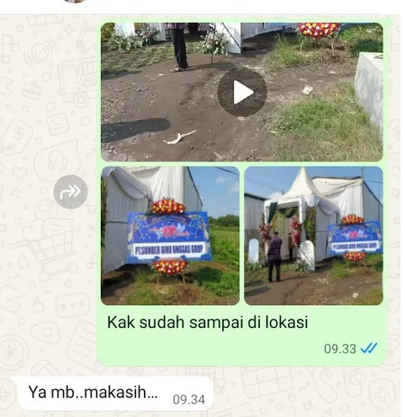 Pengiriman Karangan Bunga Pondok Bahar