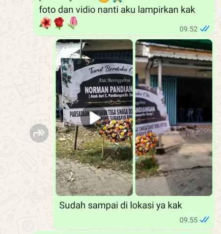 Pengiriman Karangan Bunga Pondok Bahar