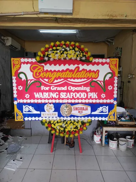 Papan Bunga Ucapan Selamat Pondok Bahar