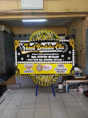 Papan Bunga di Pondok Bahar