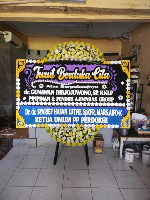 Papan Bunga di Pondok Bahar